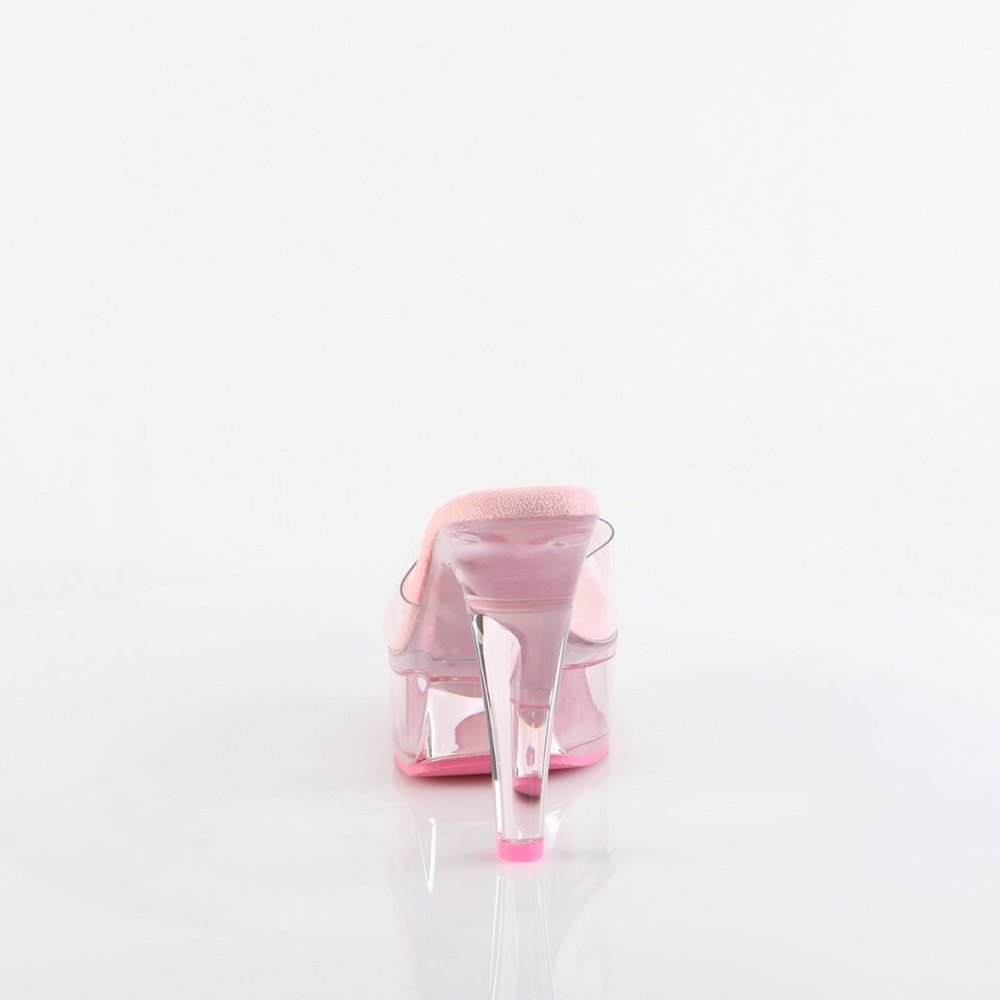 Fabulicious Martini 501 Baby Pink Heels - Picture 2 of 5